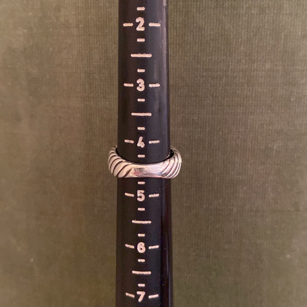 David Yurman Peridot Ring Size 4.5 - image 8